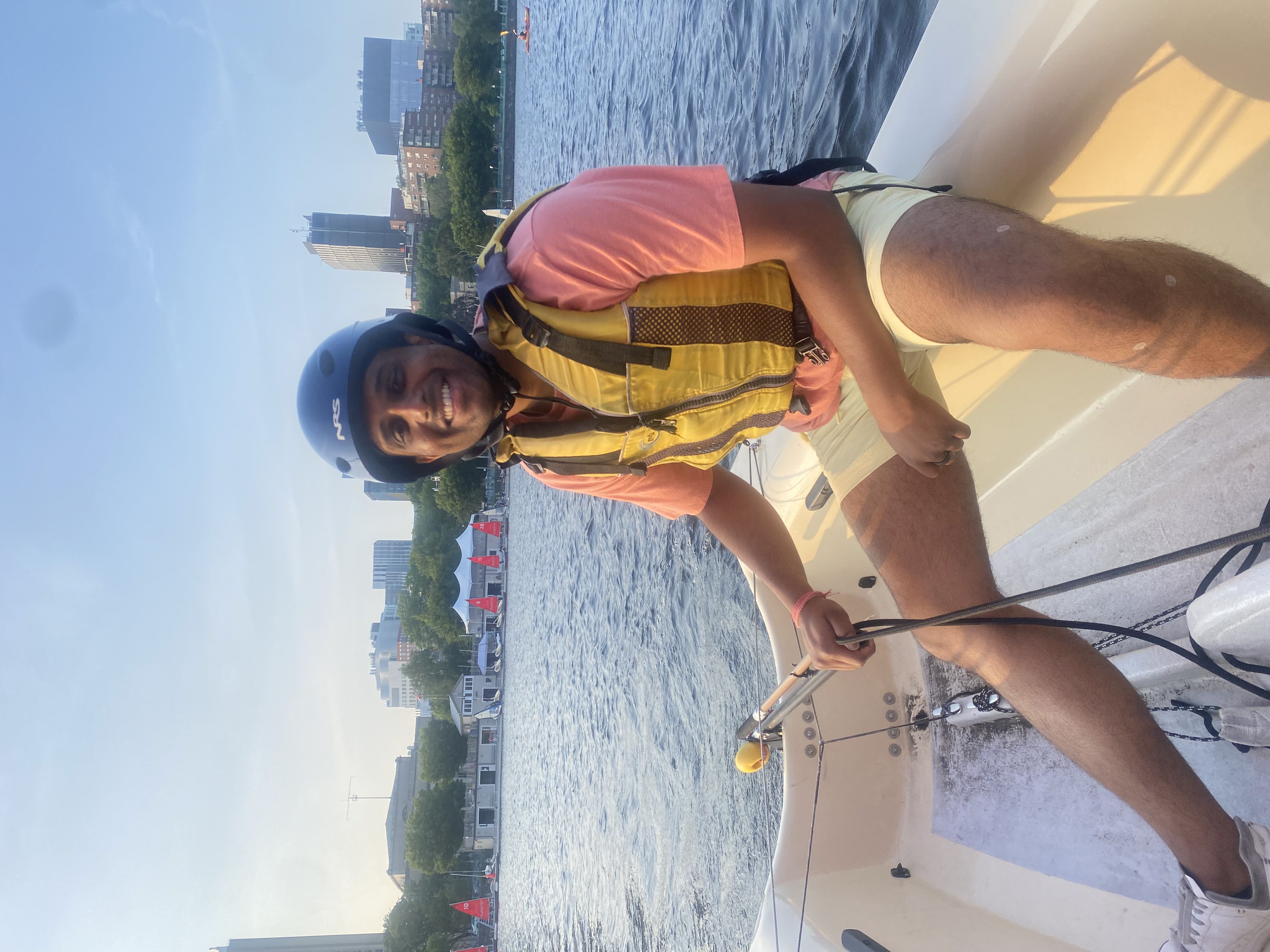 Sailing on the Charles River